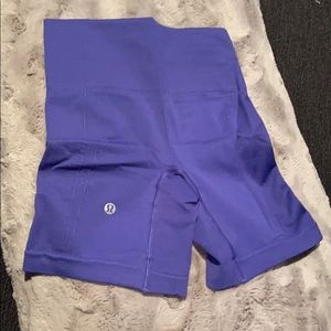Lululemon purple Sculpt Shorts - size 2